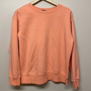 George coral color crew neck sweater shirt